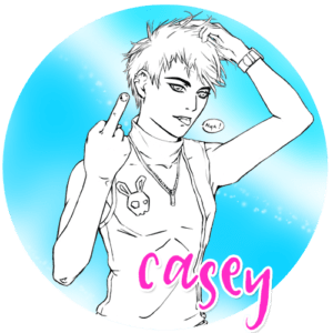 Blowjob King character: Casey