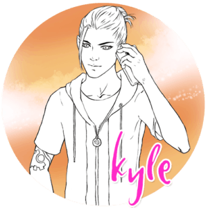 Blowjob King character: Kyle