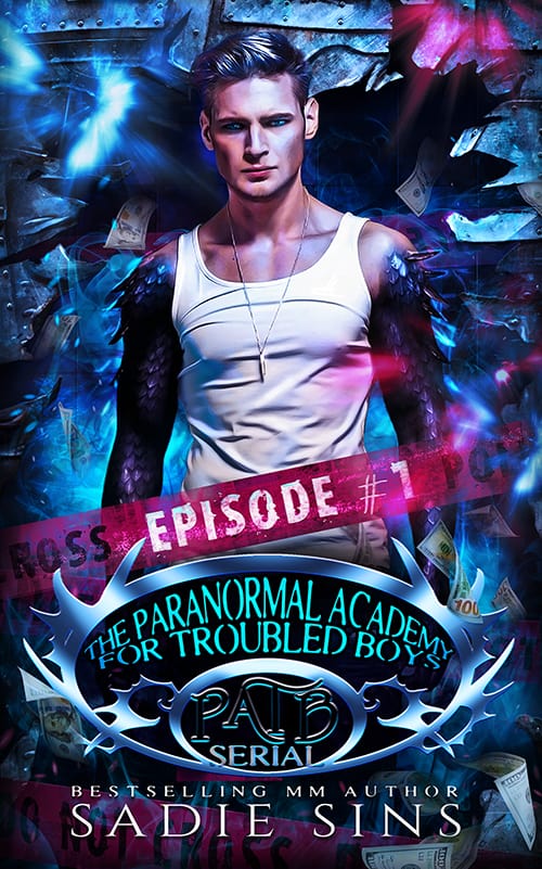 link to amazon to buy the ebook for the paranormal academy for troubled boys episode 1